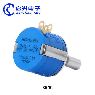 Qualità BONENS WXD4 23 Potenziometro con avvolgimento multigiro 3W 1K 2K2 3K3 4K7 10K 15K 22K 47K fabbrica