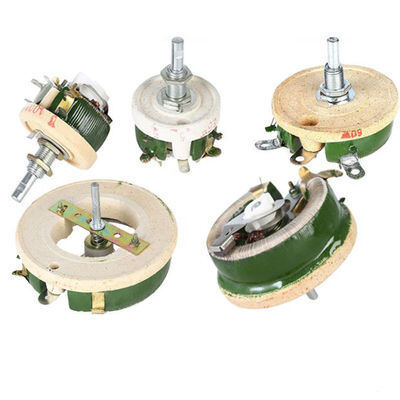 Qualità Resistore a disco circolare a filo avvolto BC1 100W 200W 300W Potenziometro regolabile 1K fabbrica