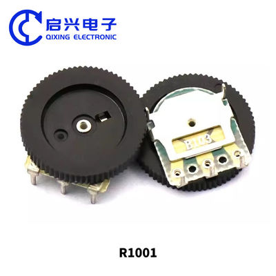 Potenziometro a ruota a quadrante da 1K Ohm per il controllo dell'interruttore di volume audio stereo 16x6mm