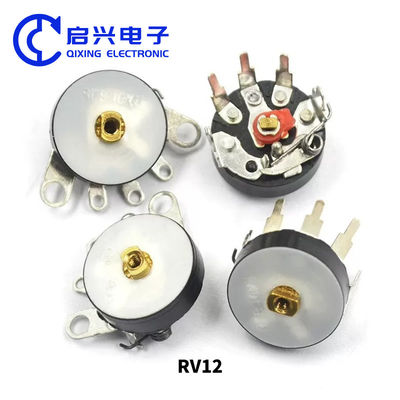 Potenziometro di volume radio Piede retto con interruttore B50K RV12MM B103 B10K