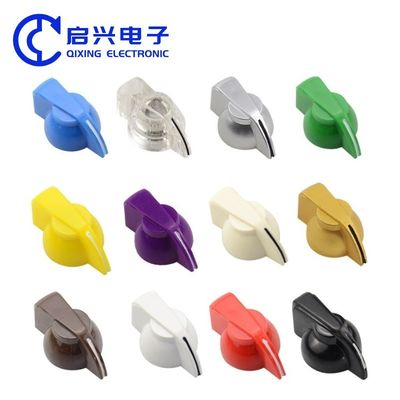 BONENS K7-1 Chicken Head Guitar Knobs Screw con 18 denti / 6,35 mm di diametro del foro dell'albero
