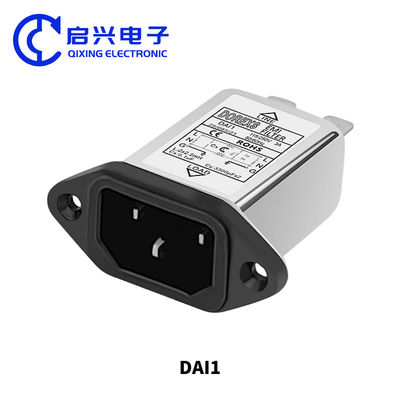 DAI1 Serie IEC Tipo di presa EMI Filtro del rumore di potenza monofase 1A 3A 6A 10A