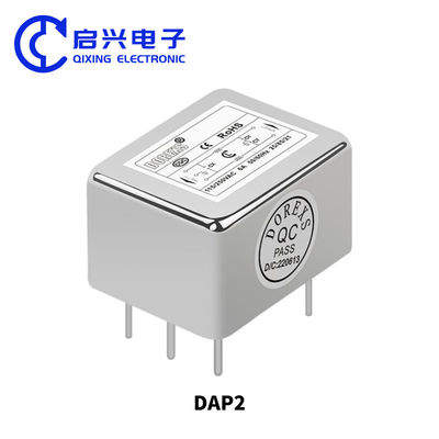 DAP2 Filtro di alimentazione a basso passaggio PCB Montaggio filtro di alimentazione EMC EMI monofase