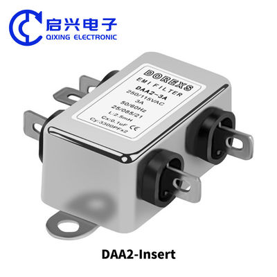 DAA2 Inserire filtro EMI monofase 220V 3A 6A 10A 50/60Hz