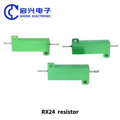 RX24 Cassa in alluminio Resistore 50w Green Current Limiting Aging Load Resistor