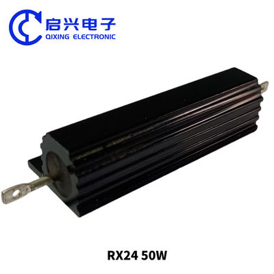 RX24 Cassa nera in alluminio 50W resistore al freno a filo