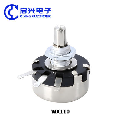 Potenziometro a fili a bobina singola da 1W 100 Ohm Potentiometro Wx110