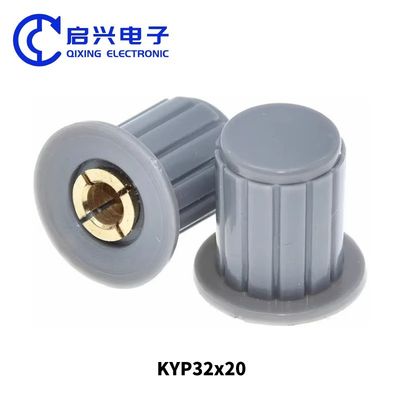 BONENS 4mm 6.35mm 6.4mm Potenziometro Manopole Amplificatore Manopole KYP25-18-6J KYP16-16 KYP32-20-6