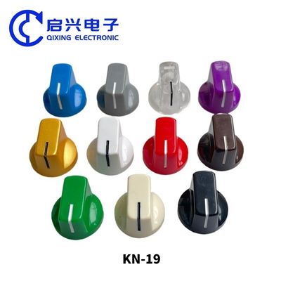 KN-19-14 Manopole di sostituzione per amplificatore di volume e tono per chitarra in plastica ABS