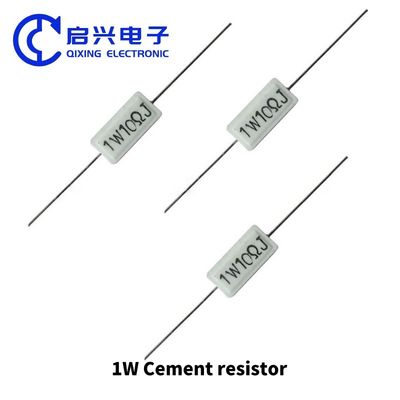 Resistenza ceramica isolante 5W 10W 0,25R 0,5R 3R 27R 12R 100R 5% per applicazioni lineari