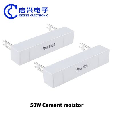 resistore al cemento 5W 10W 20W 0.1/0.22/0.33/0.47/0.5/1/2/5/10K/10K ohm 5% di condotti