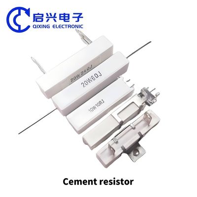 Resistenza ceramica resistente alla corrosione 5W 10W 0.25R 0.5R 3R 27R 12R 100R 5% per alta potenza