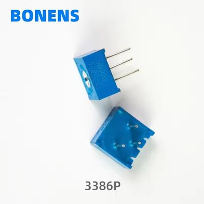 3386P Potenziometro di taglio a giro singolo 0,5w 10% 1K 2K 5K 10K 20K 50K 100K 3386 Resistore variabile