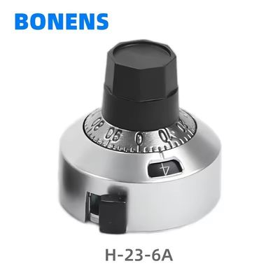 H-23-6A Multi-turn 0-14 15 Turns Controllo del volume Manopole digitale 3590S 534 Potenziometro Manopole in alluminio 6.4mm