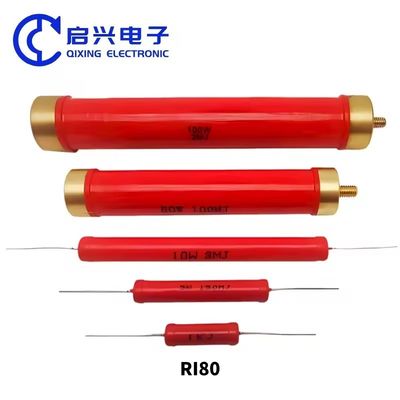 Ri80 10W 20W 30W 50W 100W 200W 300W 500W 1000W 100 Ohm Resistenze ad alta tensione cilindriche fisse