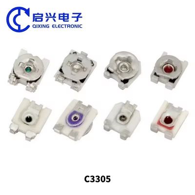 C3305 3x3mm Glass Glaze Patch SMD Trimmer Potentiometer con 100Ω~1MΩ Resistore regolabile