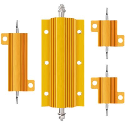 25W 50W 75W 100W 150W 200W 300W 500W 1000W Resistore ad alta potenza Resistore di casa in alluminio in oro