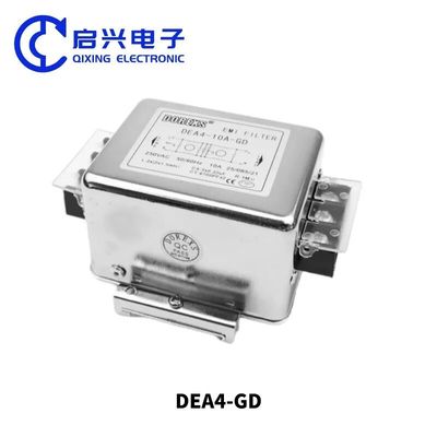 DEA4-GD High Performance Rail Installation 3A 6A 10A 20A 230V AC EMI Filter singola fase