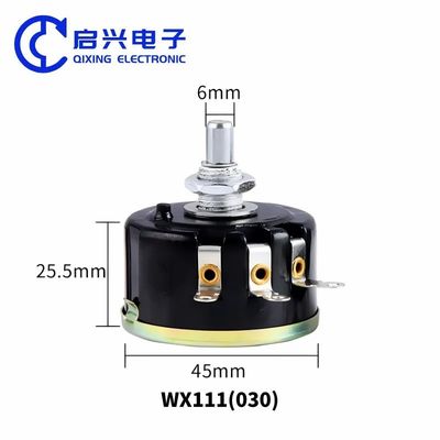WX111(030) 4K7 4.7K Ohm 3W regolabile Potenziometro a filo singolo