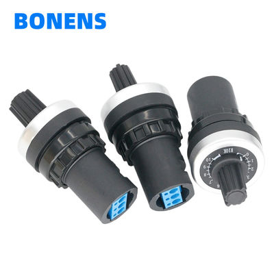 Potenziometro ad alta precisione convertitore di frequenza regolabile potenziometro rotativo a giro singolo LA42DWQ-22 22mm 1K 5K 10K