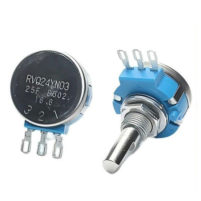 Potenziometro a pellicola Mezzo albero RVQ24YN03 B502 5K 10K 25F Per motociclette da corsa Macchine da gioco arcade Acceleratore di freno