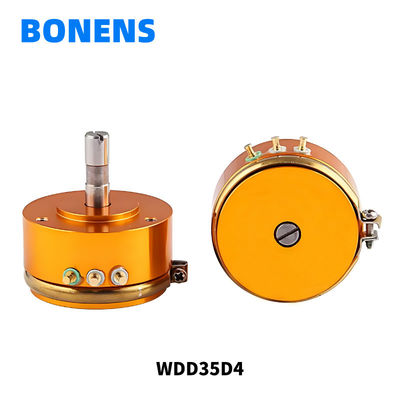 WDD35D4 1K/2K/5K/10K Potenziometro di plastica conduttiva 19 mm Sensore di angolo dell'asse corto Spostamento WDD35D-4 Lineare 0,1%