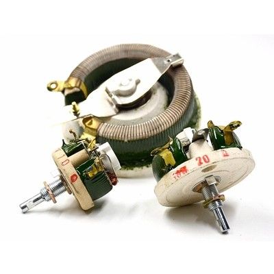 Potenziometro ad alta potenza a filo rotativo a disco reostatico ceramico resistore variabile 25W 50W BC1-50W BC1
