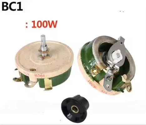 Resistenza in ceramica regolabile BC1 ad alta potenza 100W 1Ω Resistenza variabile