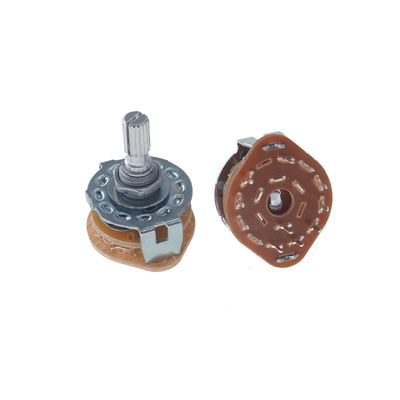 Interruttori elettrici rotanti con angolo di rotazione N/A e corrente DC30V 0.3A Max.