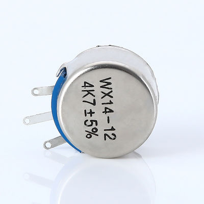 WX14-12 3W Potenziometro di ferita singola 47R 100R 470R 1K 2K2 3K3 4K7 5K6 10K