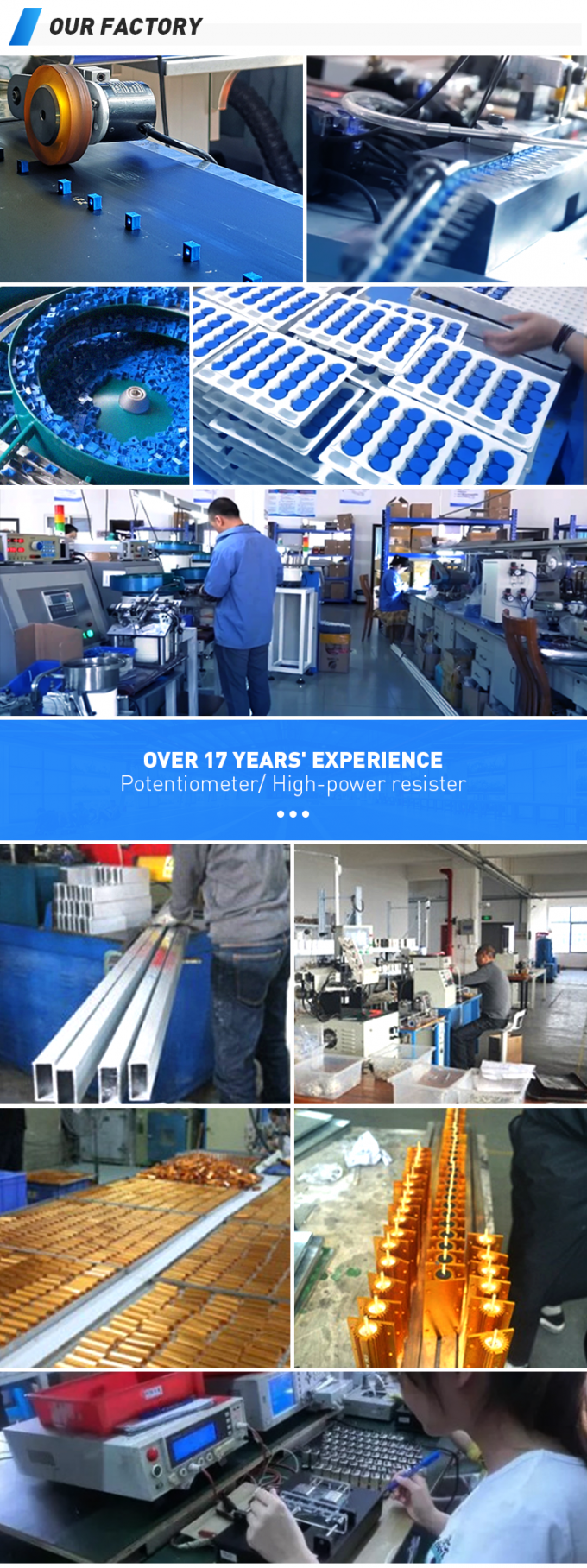 RV24YN20S resistore variabile rotativo a film di carbonio regolabile a potenziometro a giro singolo 6