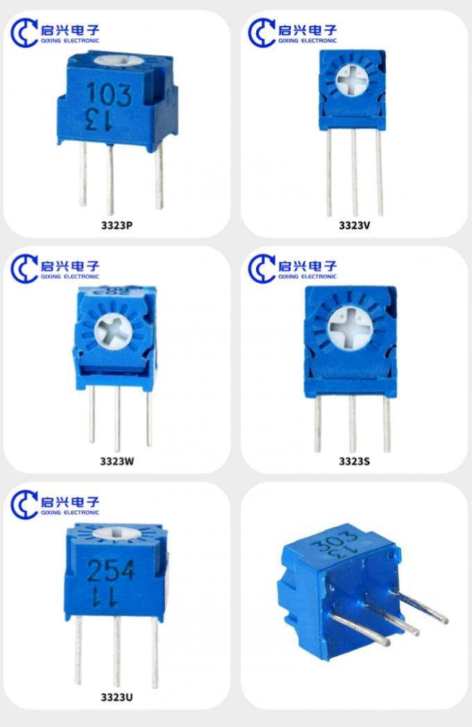 3323 Serie Potenziometro a singolo giro di vetro vetro metallo 1