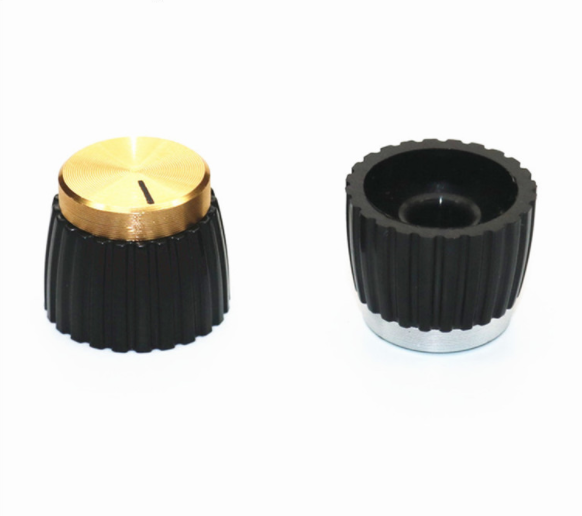 Amplificatore audio Tonic Knob Oro Argento Aluminio Marshall Knob 1