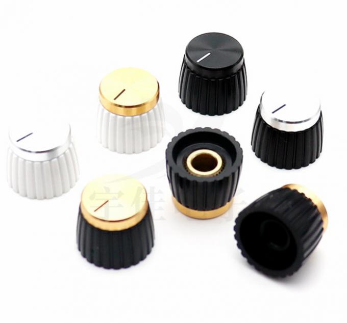 Amplificatore audio Tonic Knob Oro Argento Aluminio Marshall Knob 2