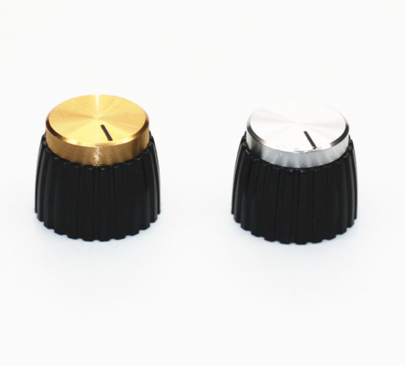 Amplificatore audio Tonic Knob Oro Argento Aluminio Marshall Knob 3