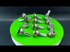 RV17 Film di carbonio a 3 pin 17 mm Potenziometro di interruttore rotativo B10K B50K B100K B500K Ohm per radio
