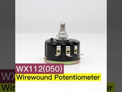 WX112 WX050 5W Single Turn Wire Wound Potentiometer Resistenza regolabile 100R 330R 470R