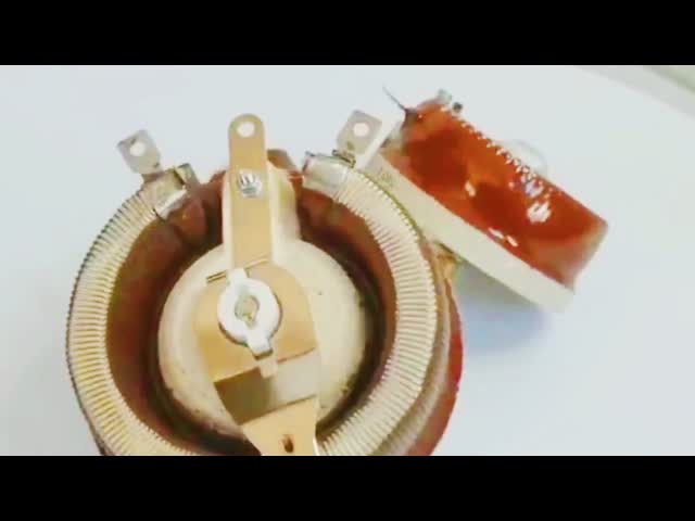BC1 Resistenza a potenza variabile Reostat Disco rotondo Wirewound Resistor regolabile 25W 50W 100W 150w 200W 300W