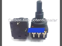 WH116 potenziometro a pellicola di carbonio rotativo a giro singolo potenziometro a interruttore chiave