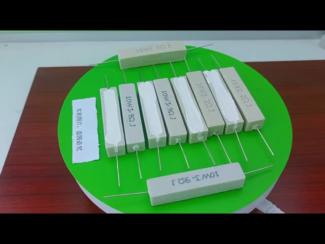 Resistenza ceramica isolante 5W 10W 0,25R 0,5R 3R 27R 12R 100R 5% per applicazioni lineari