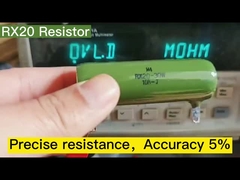 RX20 Resistore a fibra di vetro per tubi in ceramica di smalto vetrato