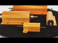 Resistore a conchiglia in alluminio in oro RX24 5W 10W 25W 50W 100W 200W