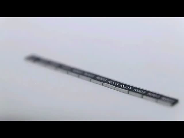 Resistenza a chip a pellicola spessa SMD 0201 0402 0603 0805 1206 1210 2512 1812 2010 2512 0R-1R-10M 1% 5% Resistenza SMD