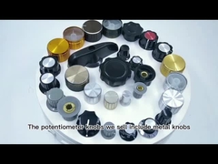 Potenziometro argento nero oro amplificatore preamplificatore audio stereo Cancello di controllo del volume