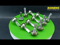 RV17 pin curvo con potenziometro a pellicola di carbonio