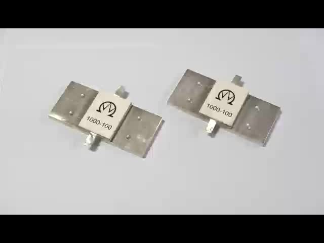 1000W 0.1 Ohm Composizione ceramica Resistore a flange RF ad alta potenza