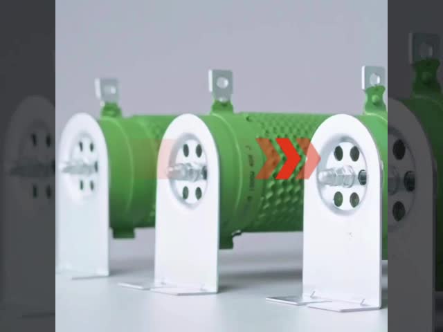 Resistore di frenatura a fibra di alluminio di composizione ceramica di 3000W per applicazioni di carico