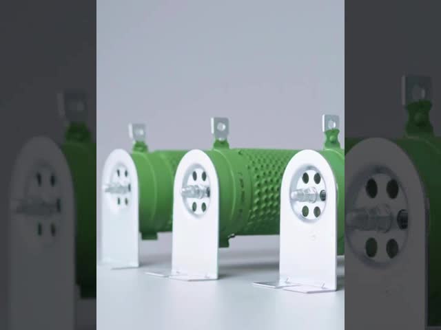 Resistore di frenata in alluminio verde da 3000 W con dimensioni personalizzabili per applicazioni ad alta potenza