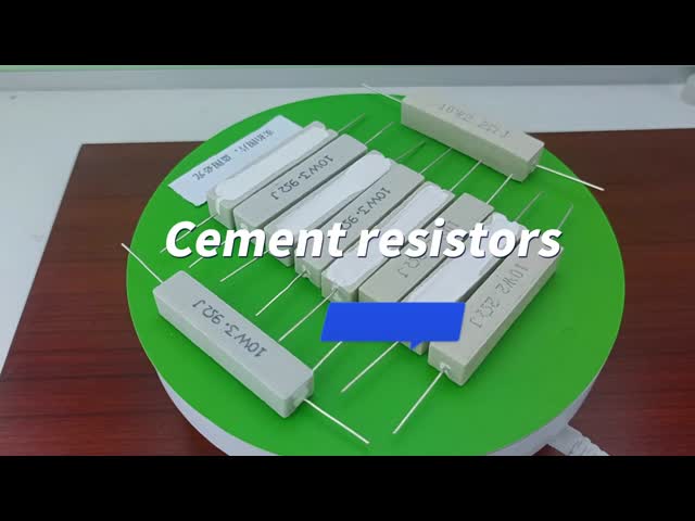 Resistore al cemento RX27 10W 20W 5W 1RJ 2RJ - Diversi livelli di potenza per prestazioni ottimali